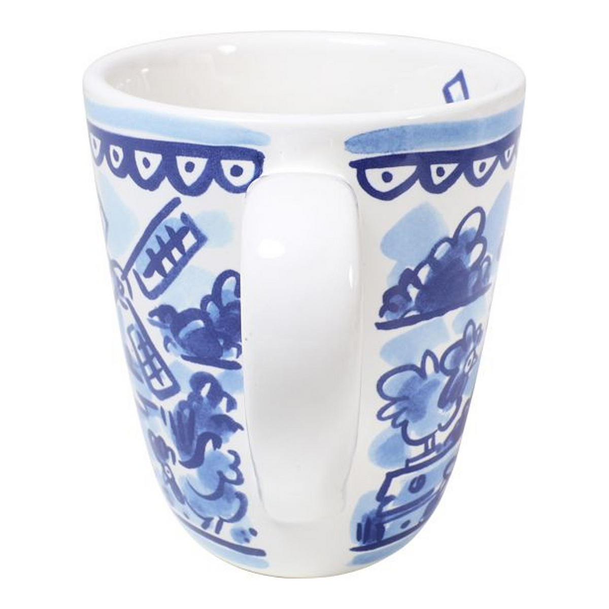 BECHER Mühle Nederland in Blau - 350 ml - Blau, Keramik (0.35L) - Blond Amsterdam
