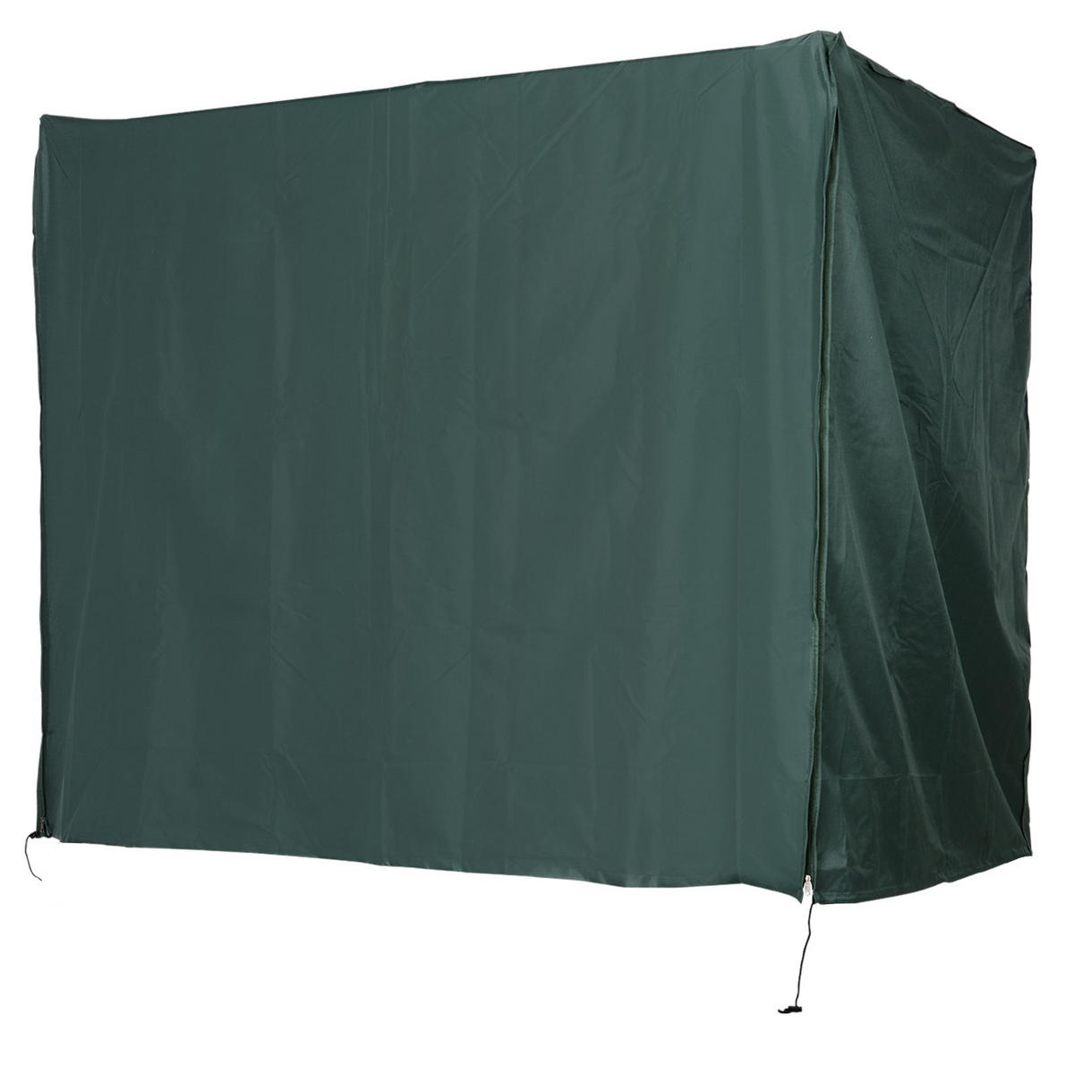 ABDECKUNG Hollywoodschaukel, Dunkelgrün - Dunkelgrün, Kunststoff (124/164/205cm) - Outsunny