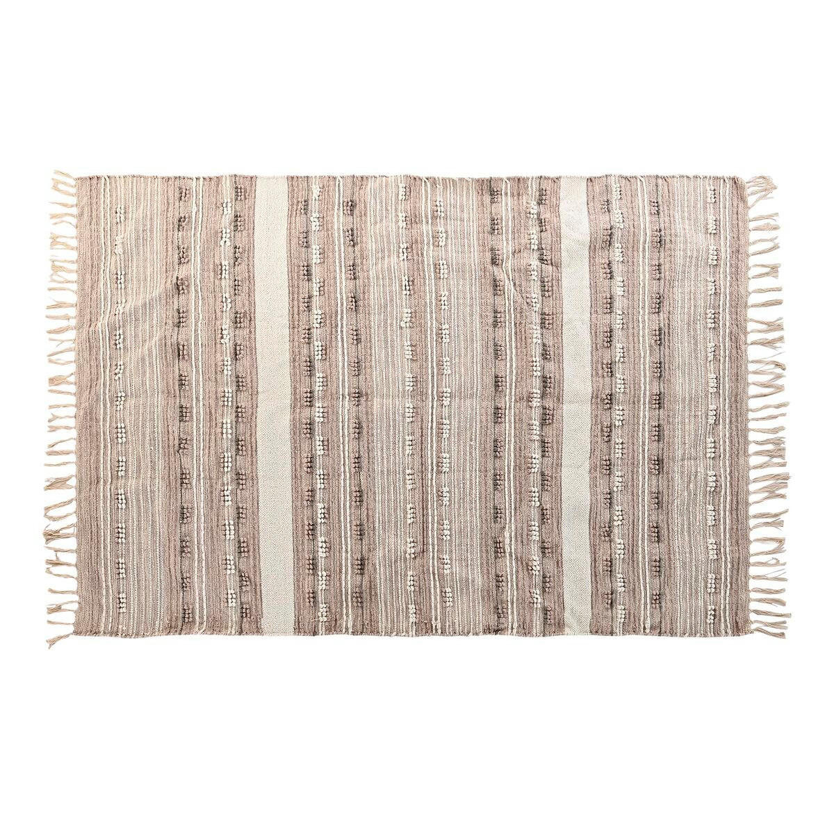 TEPPICH Randbereich Boho Polyester Baumwolle (120 x 180 cm) - Multicolor, Textil (120/180cm) - DKD Home Decor