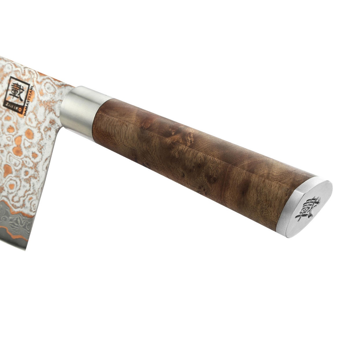 CHAI DAO 17,5 cm - Ahornfarben, Holz/Metall (32cm) - Zayiko