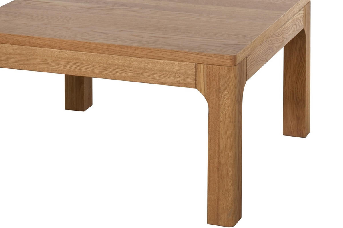 COUCHTISCH Latina Honig Eiche 80 cm / 80 cm / 40cm - Braun, Holz (80/80/45cm) - Feldmann-Wohnen