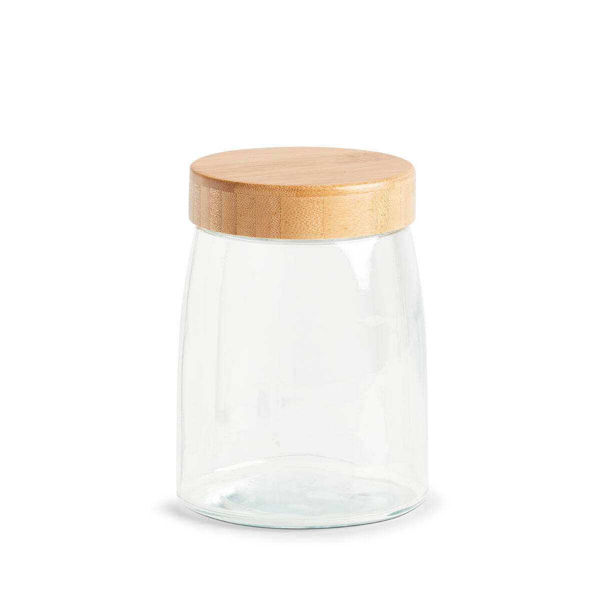 GLASBEHÄLTER 1300 ml - Transparent, Glas (12.5/16.5/12.5cm)