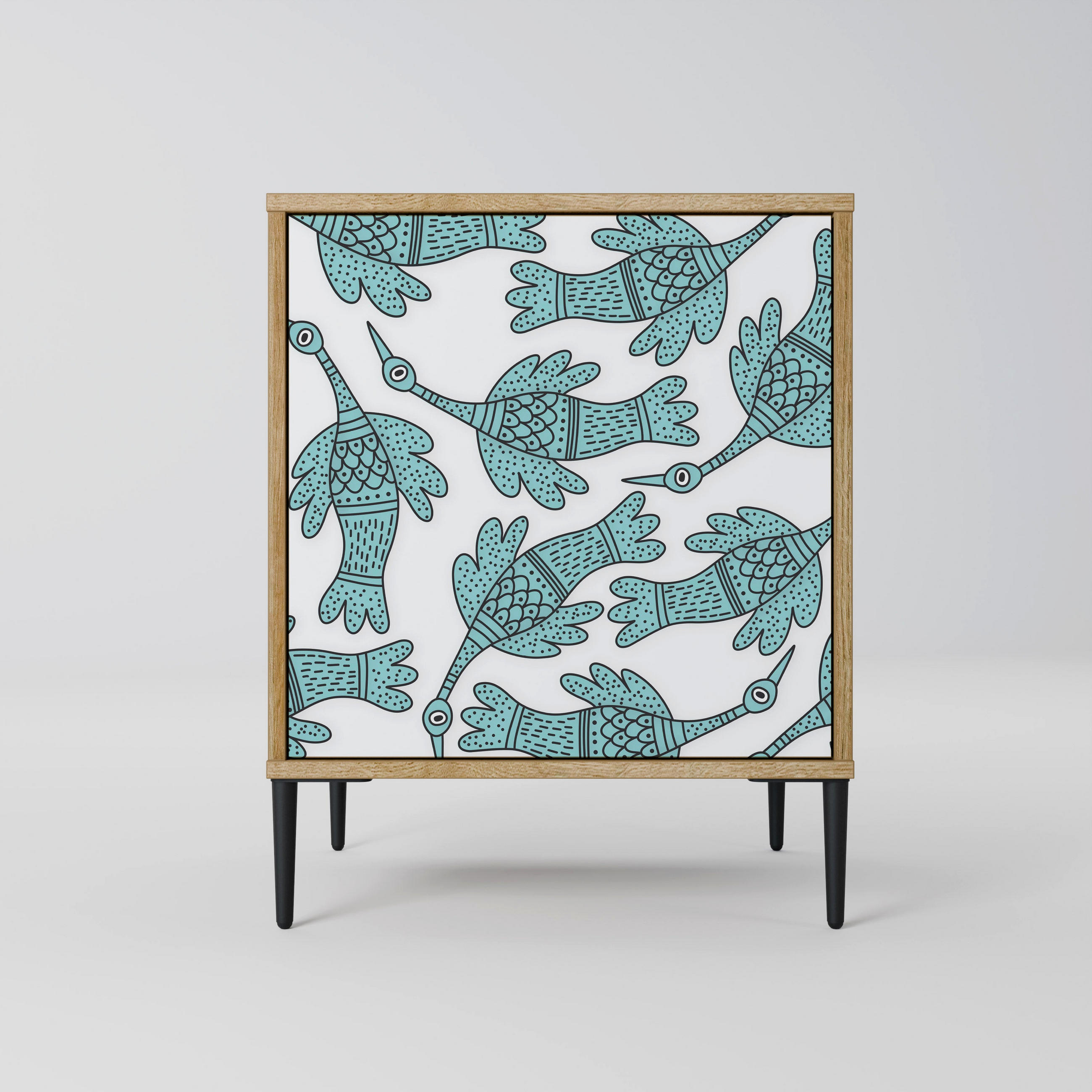 SpaceRebels Sideboard Eiche 57.5x72.5x42 cm