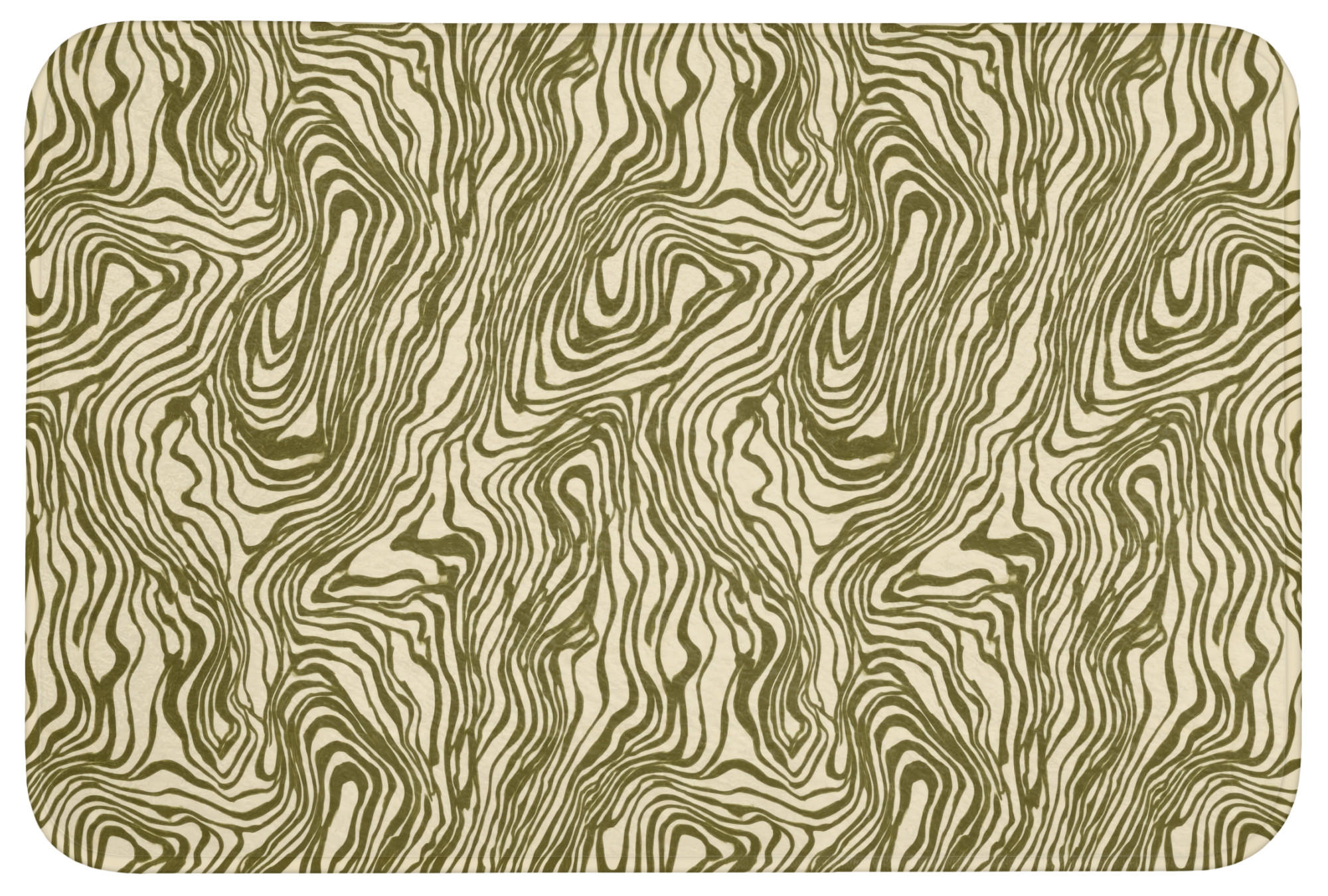 KOUPELNOVÁ PŘEDLOŽKA Abstraktní - Mramor - Zelený 90x60 cm - tmavě zelená, textil/plast (90/60cm) - OnlyWow