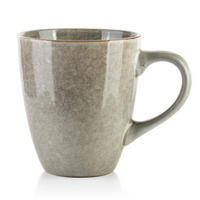 BECHER Basic Nature Grau 12/8.5/10.5 cm Keramik - Grau, Keramik (0.35L) - Mondex