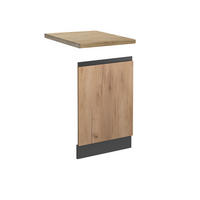 PŘEDNÍ PANEL R-Line Zlatý mocný dub - medově dubová/antracitová, kompozitní dřevo (45/57.2/1.6cm) - Vicco