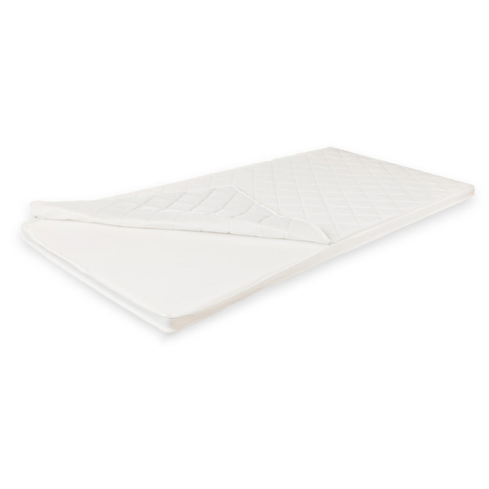 TOPPER LAY - Größe: 180 x 200 cm - Weiß, Textil (180/200cm) - Home Deluxe
