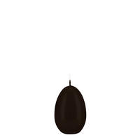 EIKERZEN Klarlack Chocolate Schokolade 60 x Ø 45 mm, 6 Stück - Hellbraun, Paraffin (4.5/6/6cm) - Kopschitz Kerzen