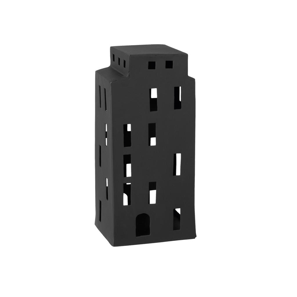 Villeroy & Boch Windlicht Schwarz 7.8x22.5x10.2 cm