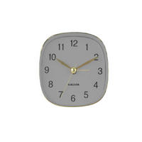 WECKER Travel 8.5/8.5/8.5 cm - Grau, Kunststoff (8.5/8.5/8.5cm) - Karlsson