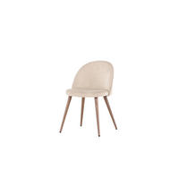 ESSZIMMERSTUHL VELVET Beige 50x57x77 cm - Beige, Textil (50/77/57cm) - FURNLUX