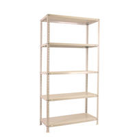 SCHRAUBREGAL Panda HxBxT 180 x 80 x 30 cm Fachlast 100 kg Weiß - Weiß, Metall (80/180/30cm) - PROREGAL