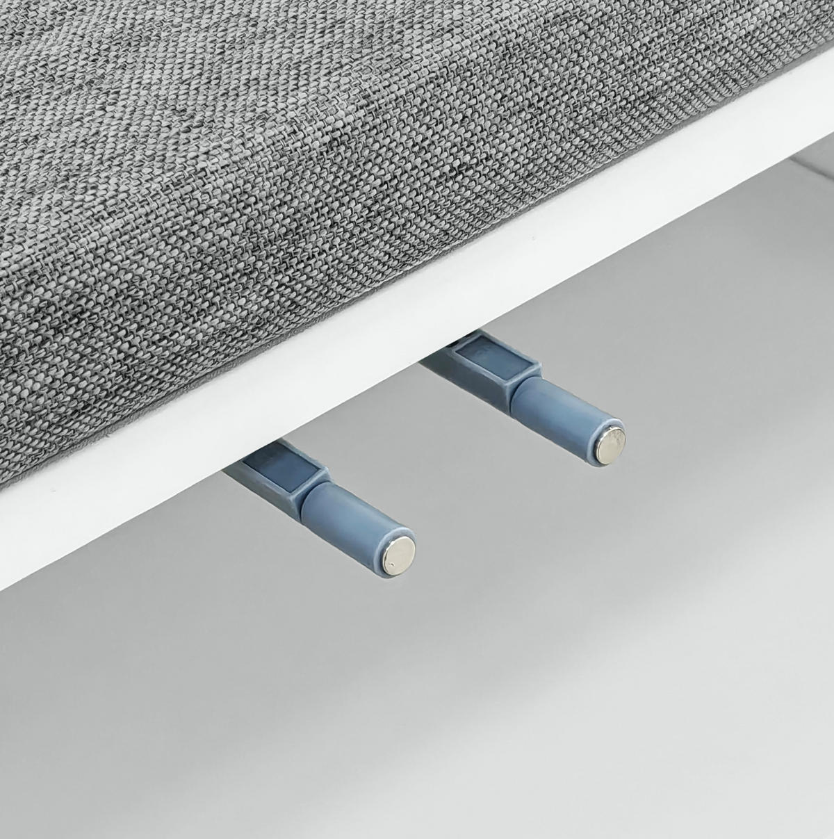 GARDEROBE 60,5/180,5/35,2 cm Weiß aus Spanplatte mit Push-to-open - Weiß, Holzwerkstoff (35.2/180.5/60.5cm) - OKMYHOME