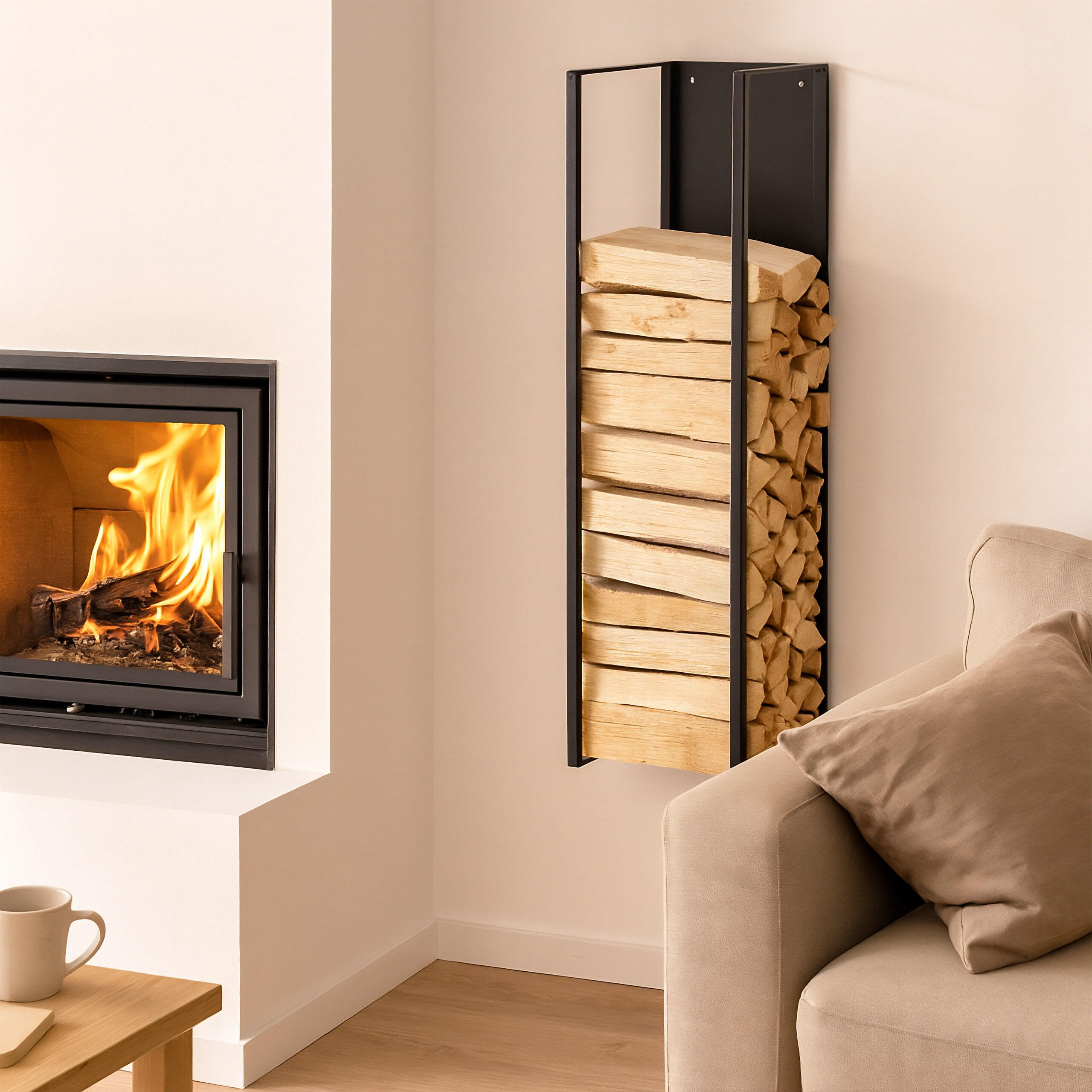 Schwarz, Metall (25/120/25cm) - Relaxdays