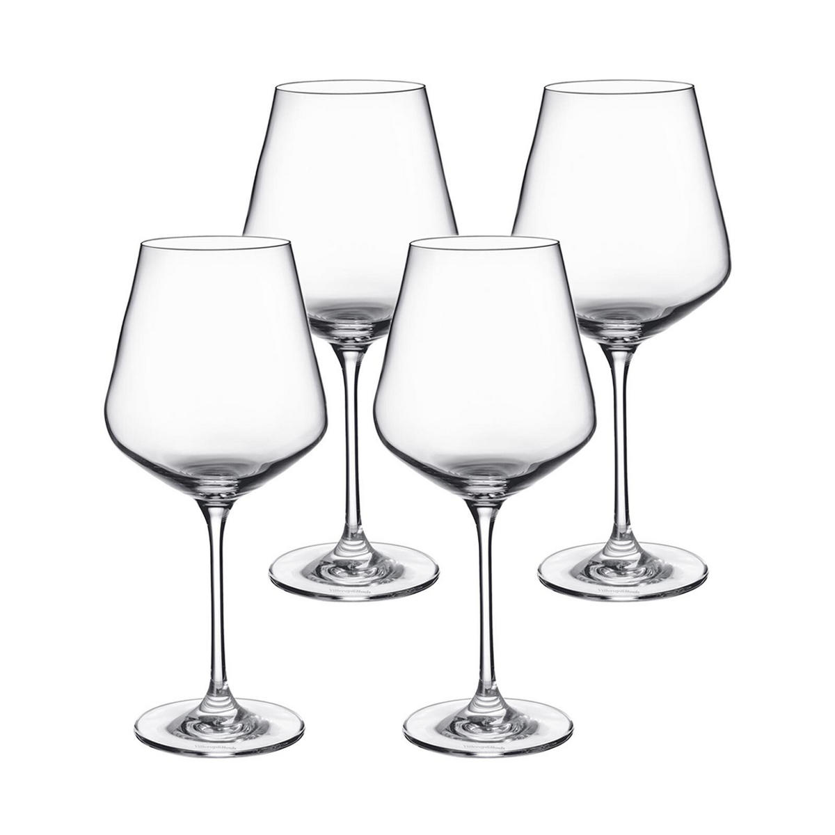 ROTWEINGLÄSER La Divina transparent 470 ml 4er Set - Transparent, Glas (0.47L) - Villeroy & Boch