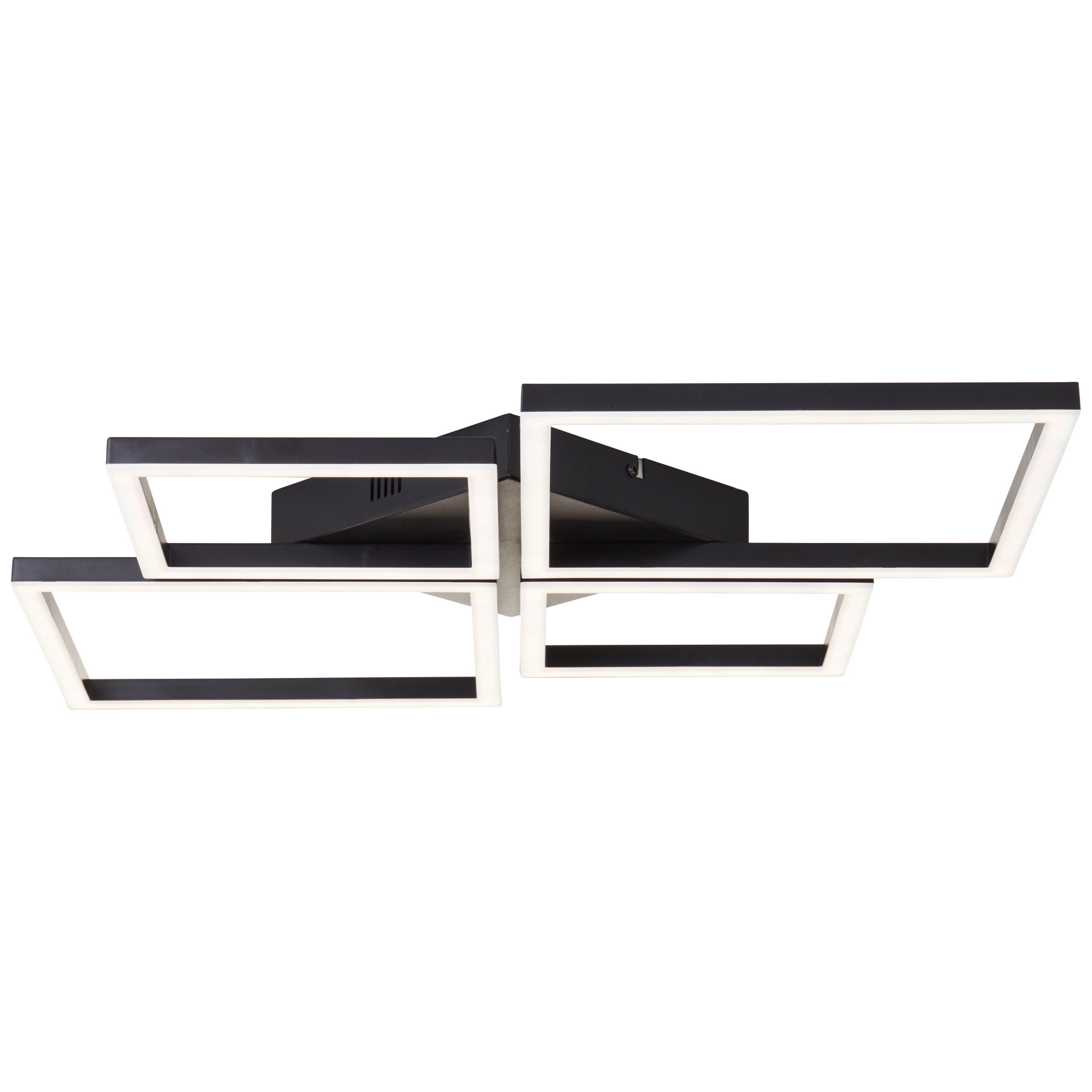 WANDLEUCHTE Tabea Schwarz 79,5/58/5,2 cm - Schwarz, Metall (58/5.2/79.5cm) - Brilliant