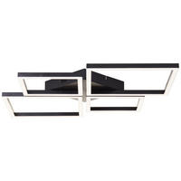 WANDLEUCHTE Tabea Schwarz 79,5/58/5,2 cm - Schwarz, Metall (58/5.2/79.5cm) - Brilliant