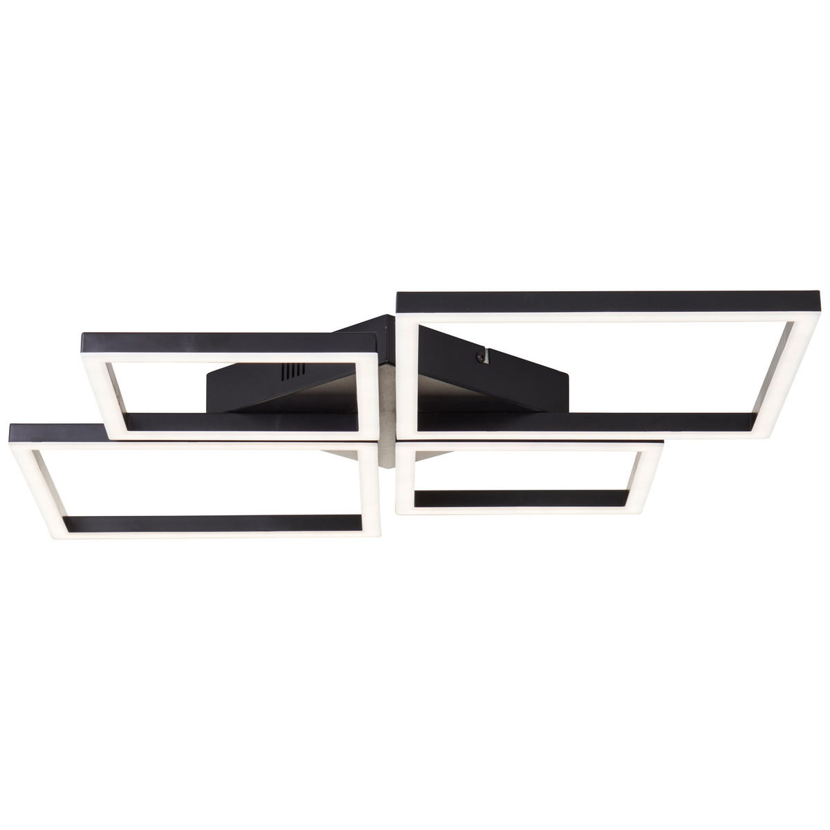 WANDLEUCHTE Tabea Schwarz 79,5/58/5,2 cm - Schwarz, Metall (58/5.2/79.5cm) - Brilliant