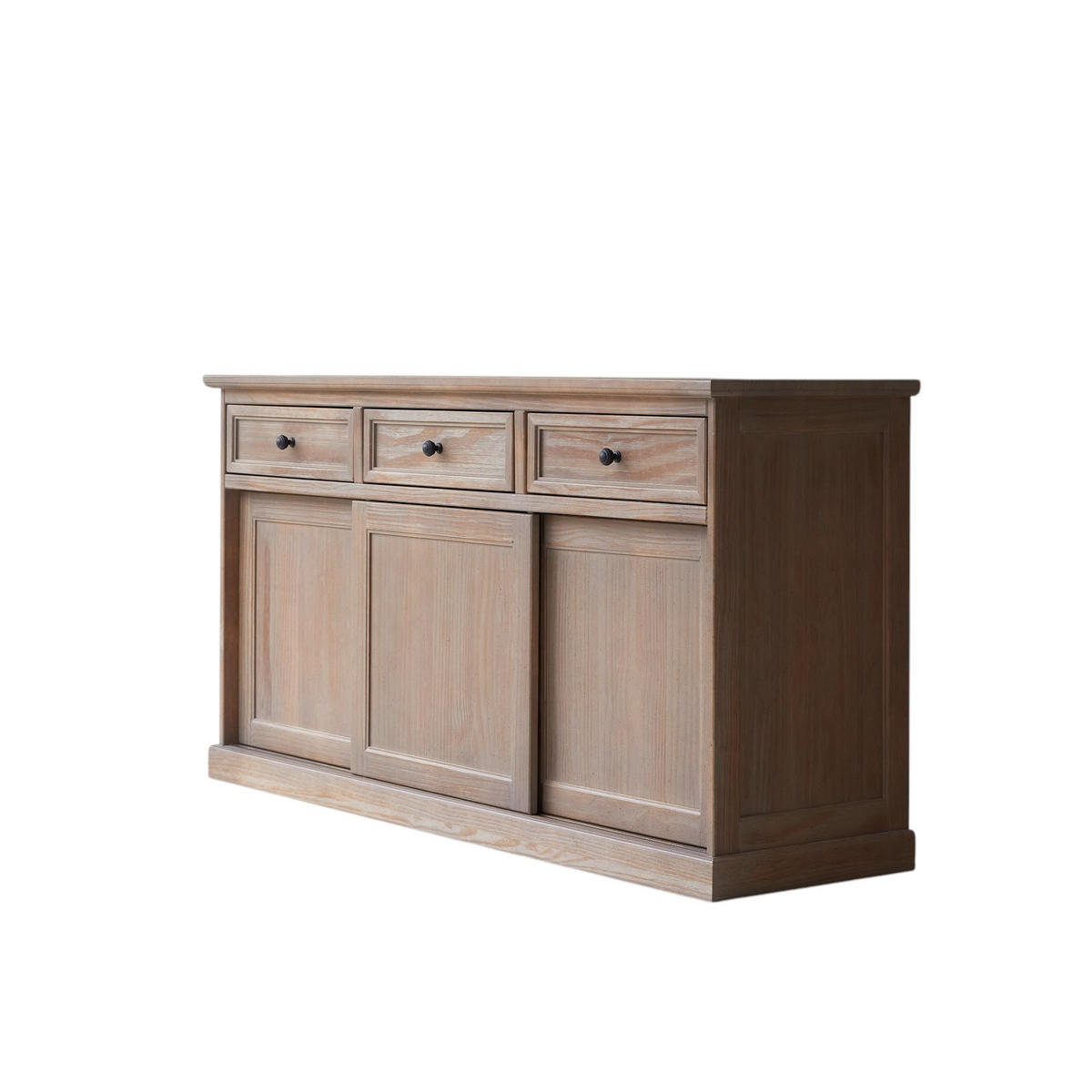 SIDEBOARD Roma Natur aus Pinie - Naturfarben, Holz (166/86/48cm) - Tikamoon