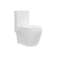 STAND-WC aus Keramik - Weiß matt - Ablauf waagrecht - NAGILAM - Weiß, Keramik (69/78.5/39cm) - Vente-Unique