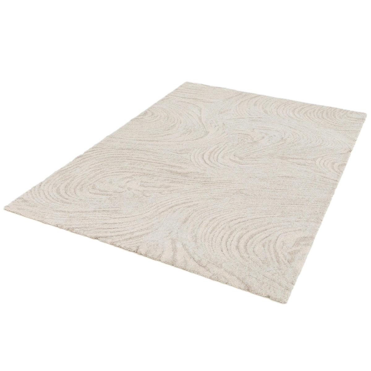 TEPPICH Designer ultraweich beige - Beige, Textil (120/170cm) - AFK Living
