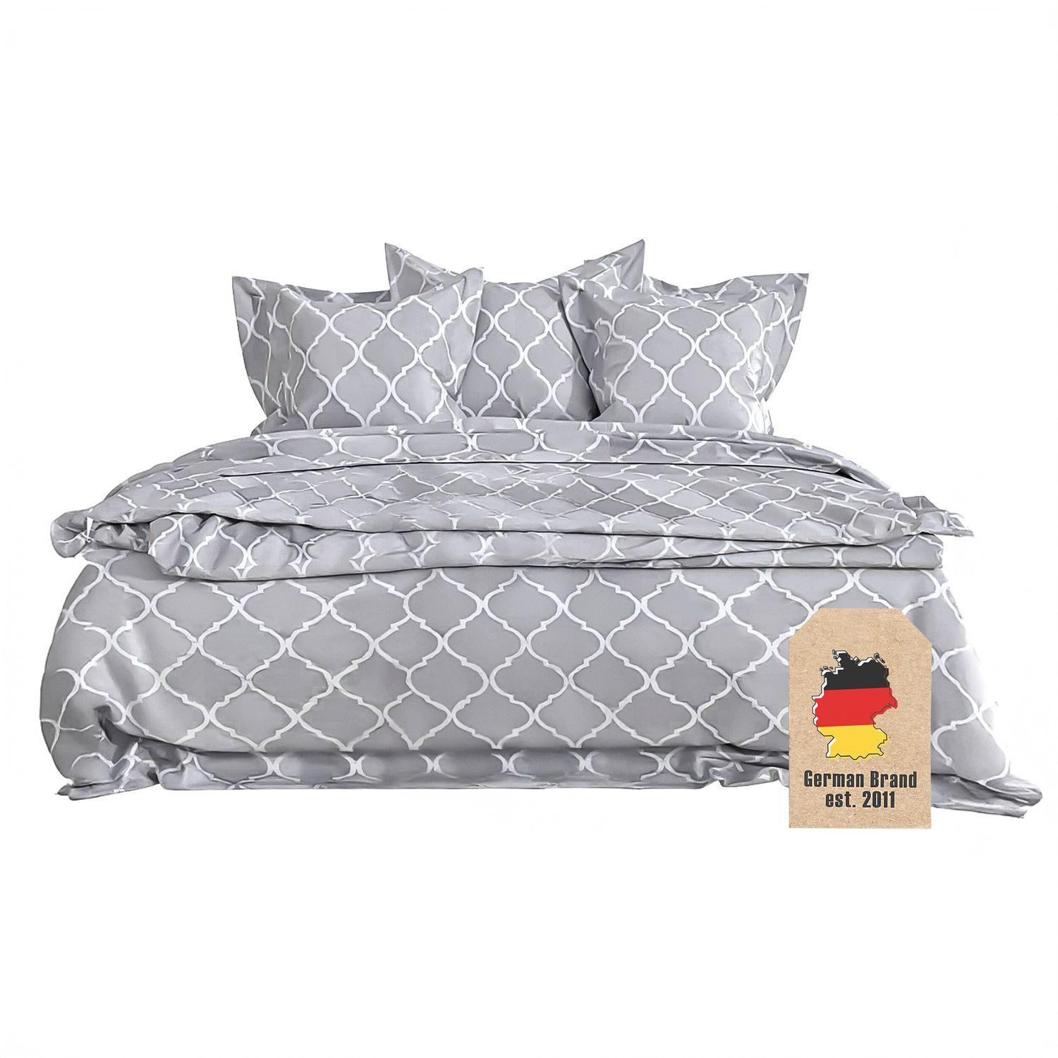 BETTWÄSCHE (Weiß) - Weiß, Kunststoff (135/200cm) - Intirilife