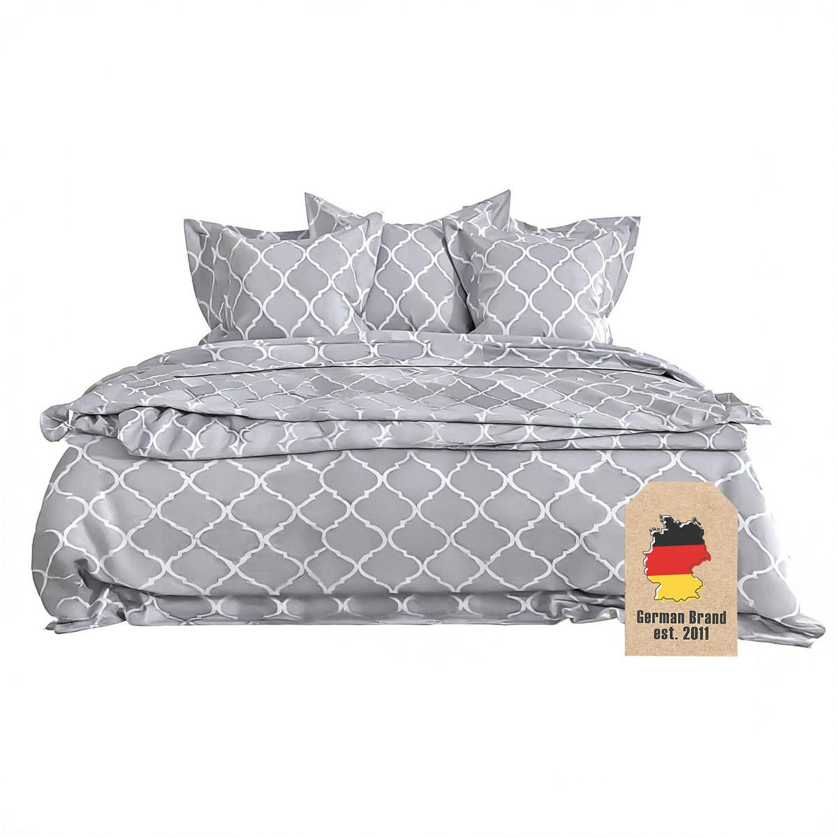 BETTWÄSCHE (Weiß) - Weiß, Kunststoff (135/200cm) - Intirilife