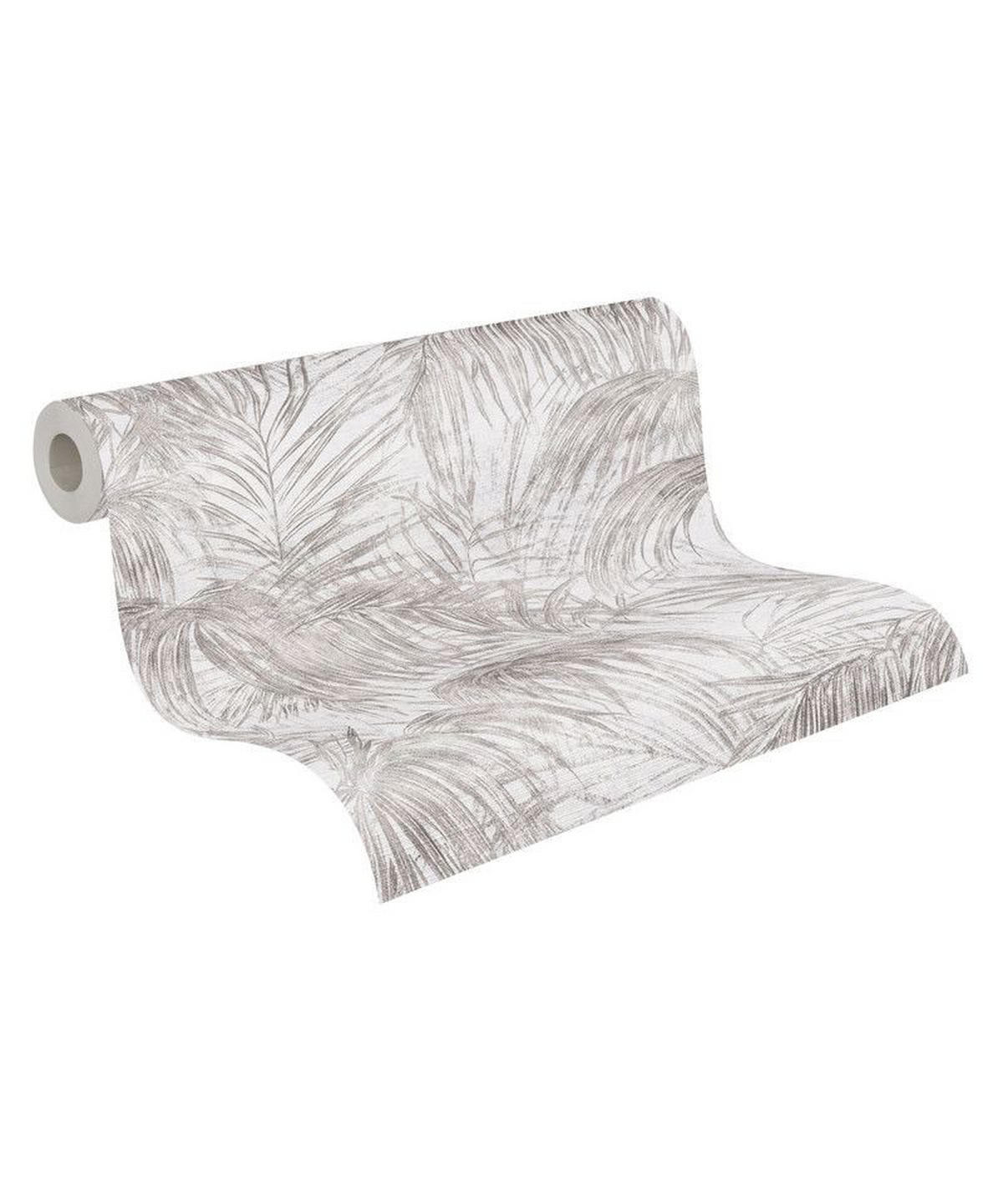 VLIESTAPETE Weiß 53/1005 cm - Weiß, Textil (53/1cm) - KUNSTLOFT