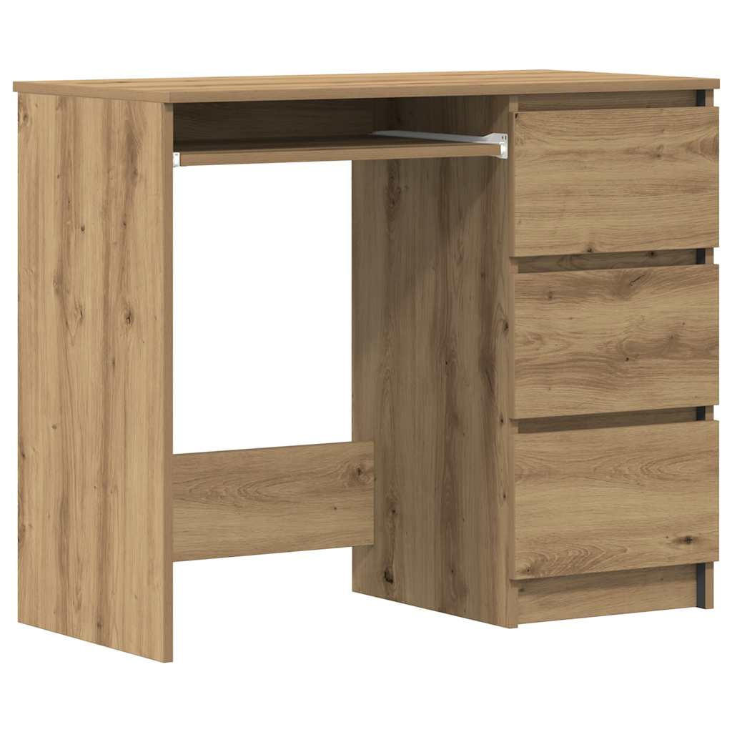vidaXL Schreibtisch Eiche Artisan 45x76x90 cm
