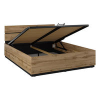 BOXBETT 160/200 Lilia Holz - Braun, Holzwerkstoff (160/200cm) - Petits-meubles
