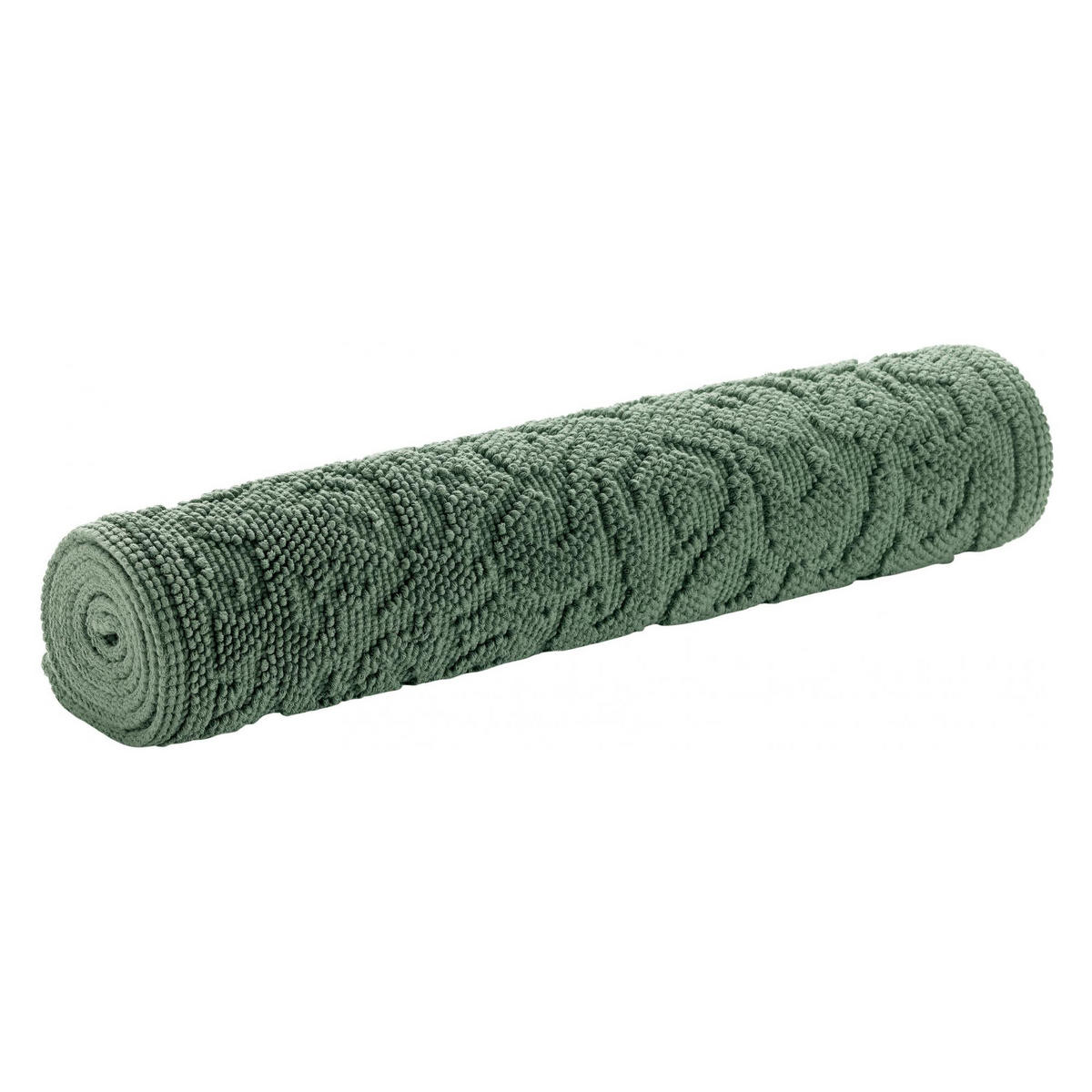 BADEMATTE Gilda thymian 54 x 110 cm - Grün, Textil (54/110cm) - Vivaraise