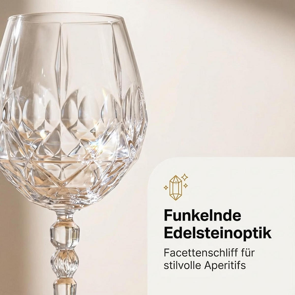 COCKTAIL/APERITIFGLAS Alkemist 530 ml 6er Set - Transparent, Glas (0.53L) - Der-Porzellan-Laden