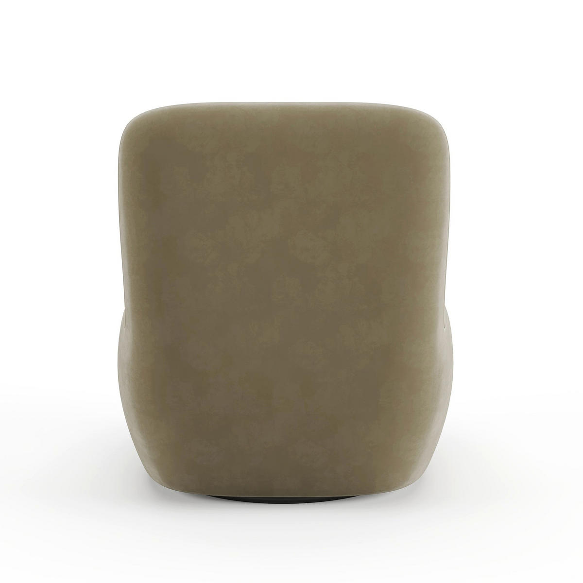 DREHSESSEL Samtstoff beige - Beige, Textil (64/77/68cm) - Sia Home