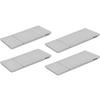 BEZUG-FÜR-KINDERMÖBEL-SET MIRUM 4 Stück, Grau - Grau, Textil (173/3/80cm) - KONSIMO®