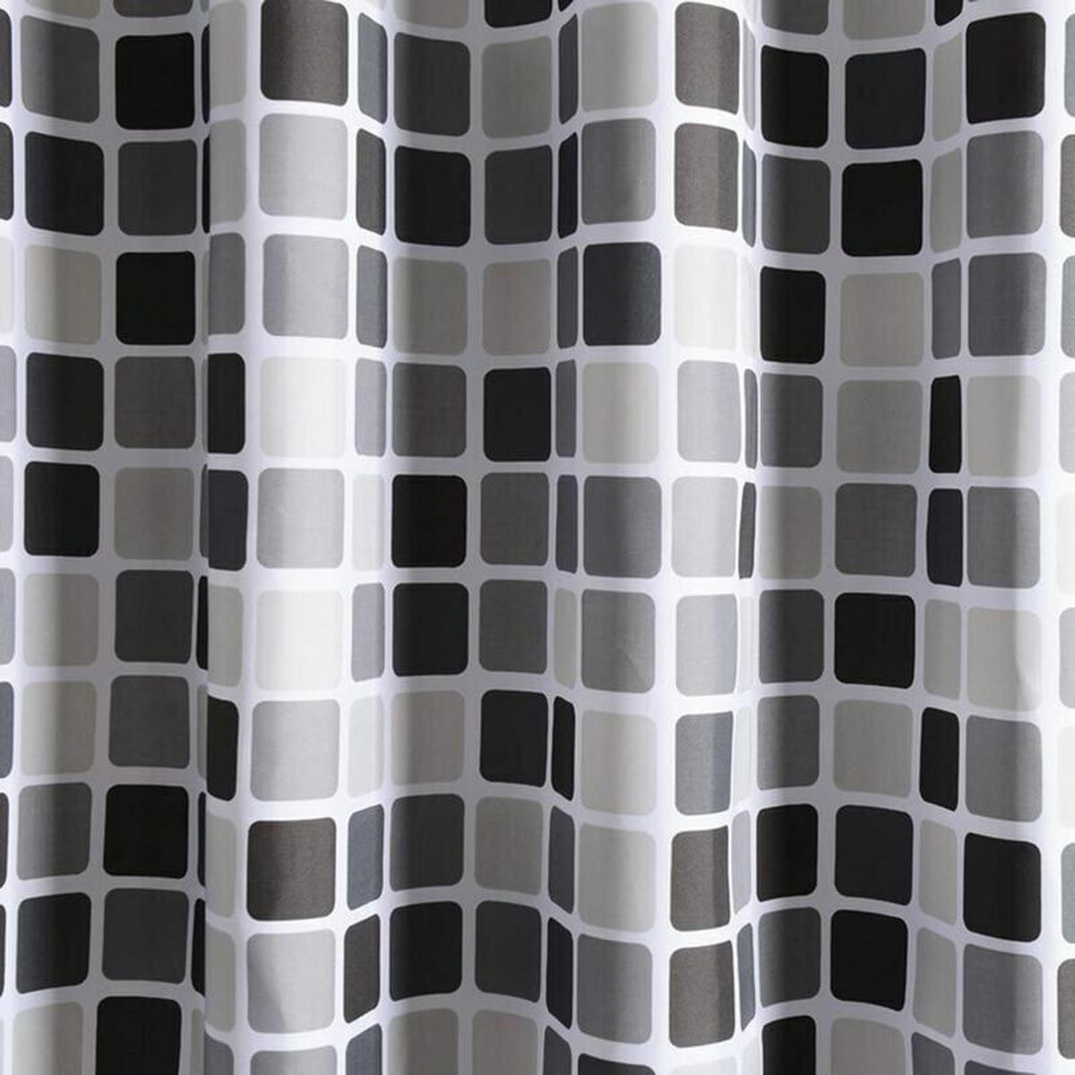 DUSCHVORHANG wasserdicht schimmelresistent antibakteriell Breite x Höhe - Multicolor, Textil (200/200cm) - MCBOSON