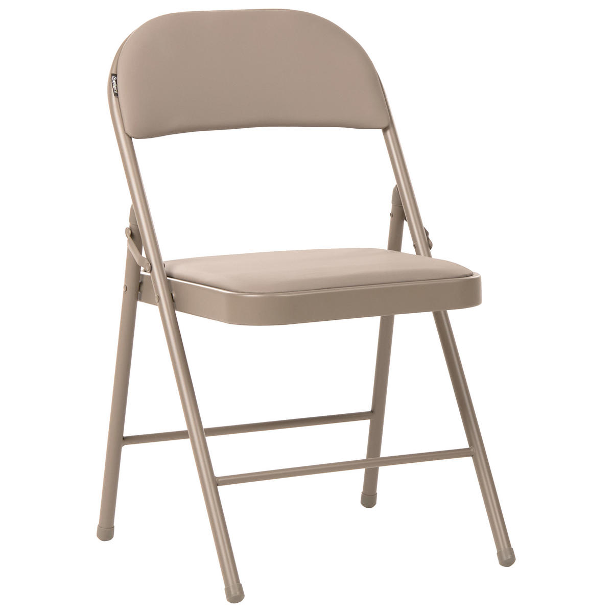 SKLÁDACÍ ŽIDLE sada 4 ks Kov Béžová Shasta - béžová, kov (45/77/47cm) - Beliani
