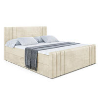 BOXBETT CELESTIA-Z - 200x200 cm - H3 - Beige - Beige, Holzwerkstoff (200/200cm) - ALTDECOR