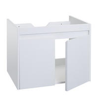 WASCHBECKENUNTERSCHRANK Weiß - Weiß, Holzwerkstoff (59/48/45cm) - MCW