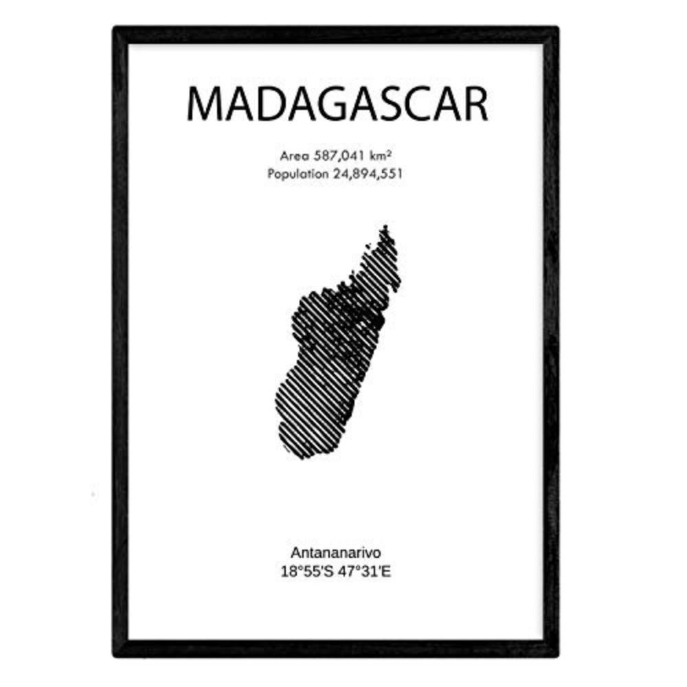 Nacnic Poster Klar 29.7x5x42 cm