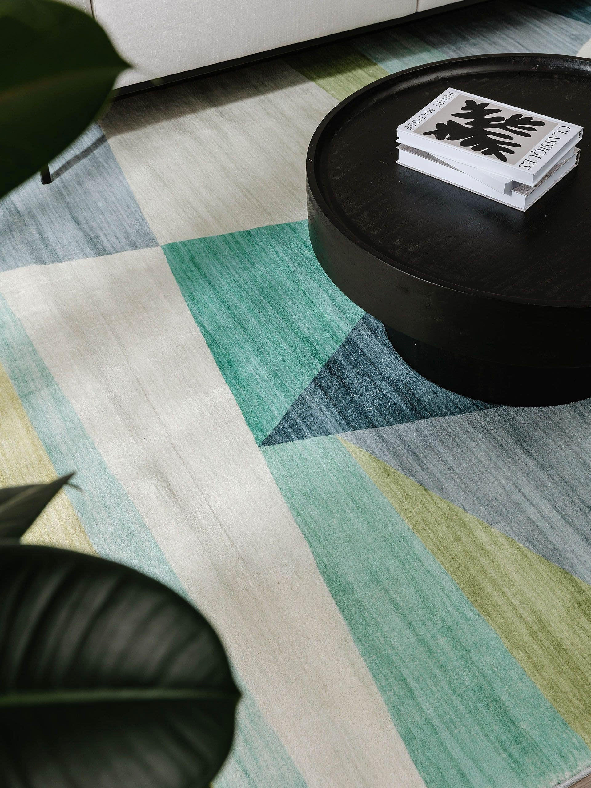 Thumbnail - benuta Pop Teppich, Mehrfarbig, Textil, Abstrakt, Rechteckig, 200x300 cm, Gots, wasserabweisend, Teppiche & Böden, Teppi...