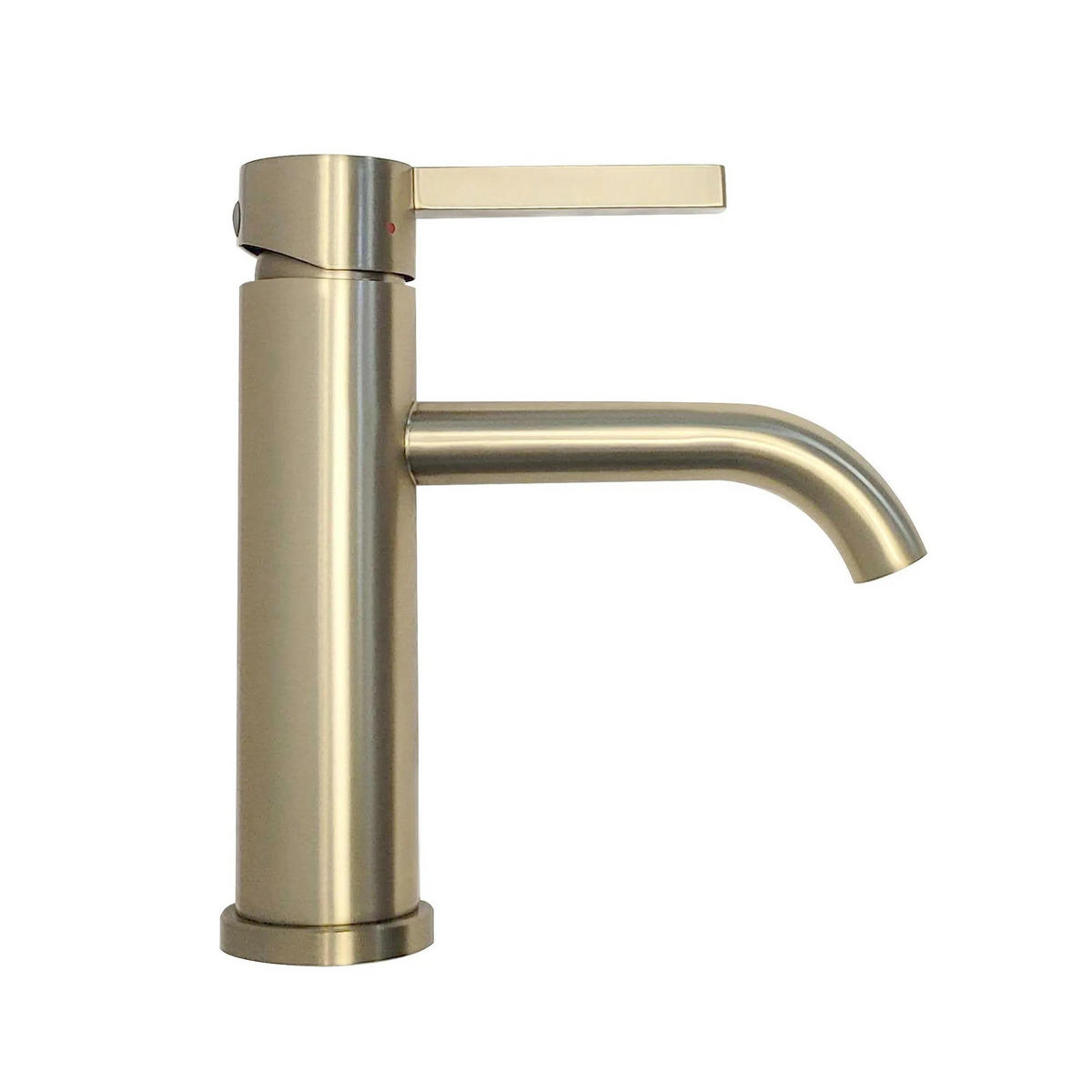 WASCHBECKENARMATUR Rea Foster Gold Brush Low - Goldfarben, Metall (5/18.2/11.6cm) - REA