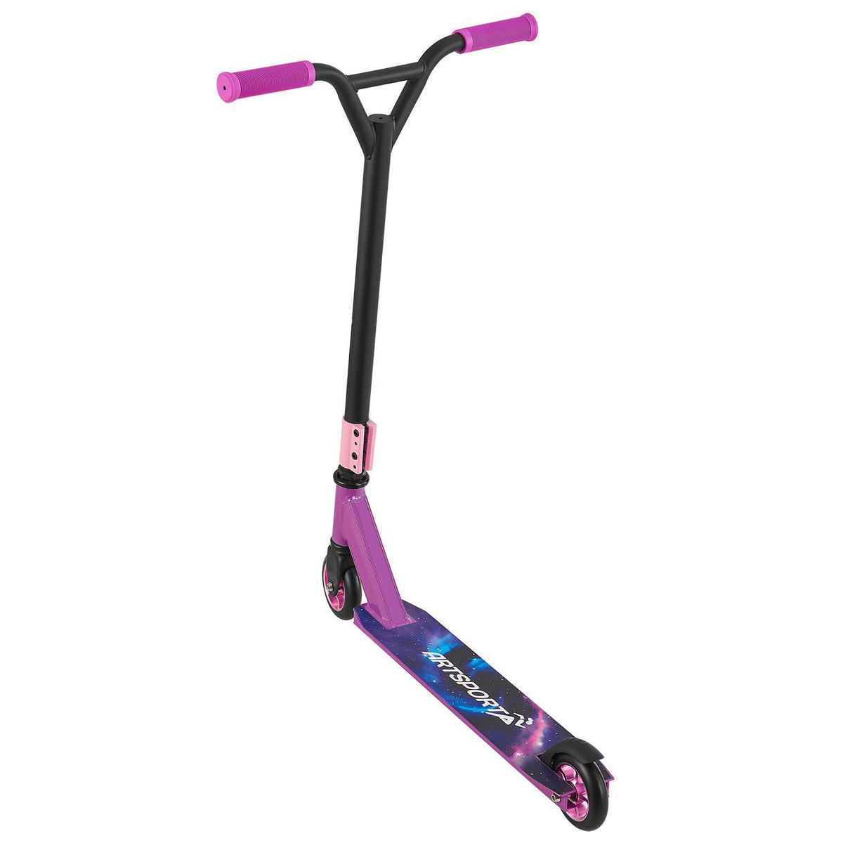 STUNTSCOOTER Galactic Cruiser - Rosa, Metall (66/47/84cm) - Artsport