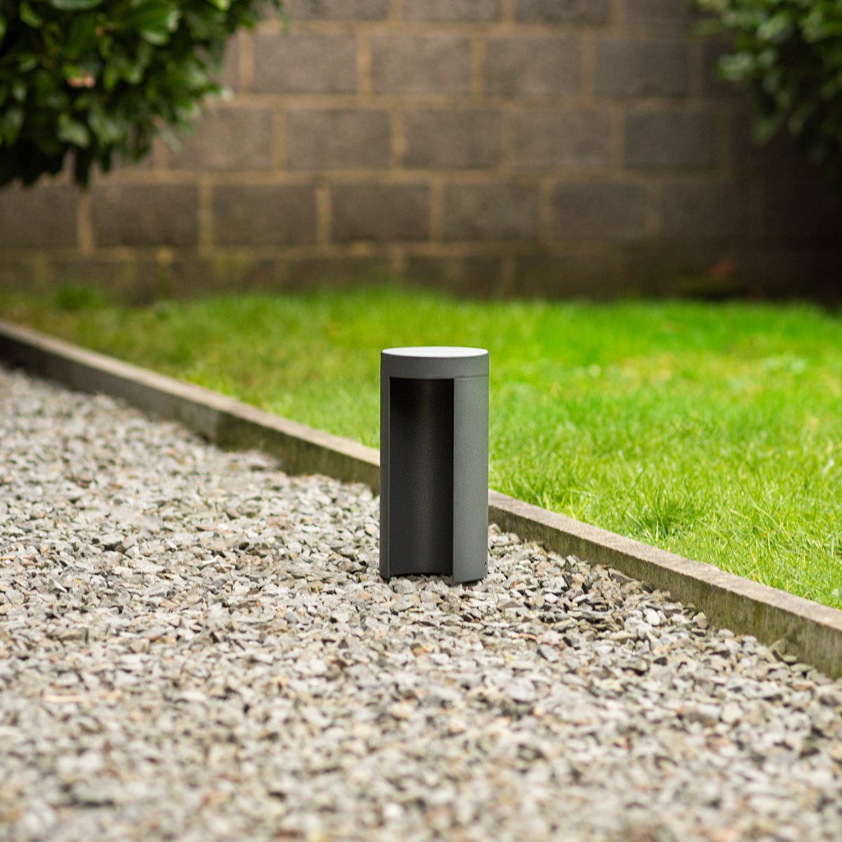 AUSSENLEUCHTE Cecilia 25 - Anthrazit, Metall (12/12/25cm) - Paco Home