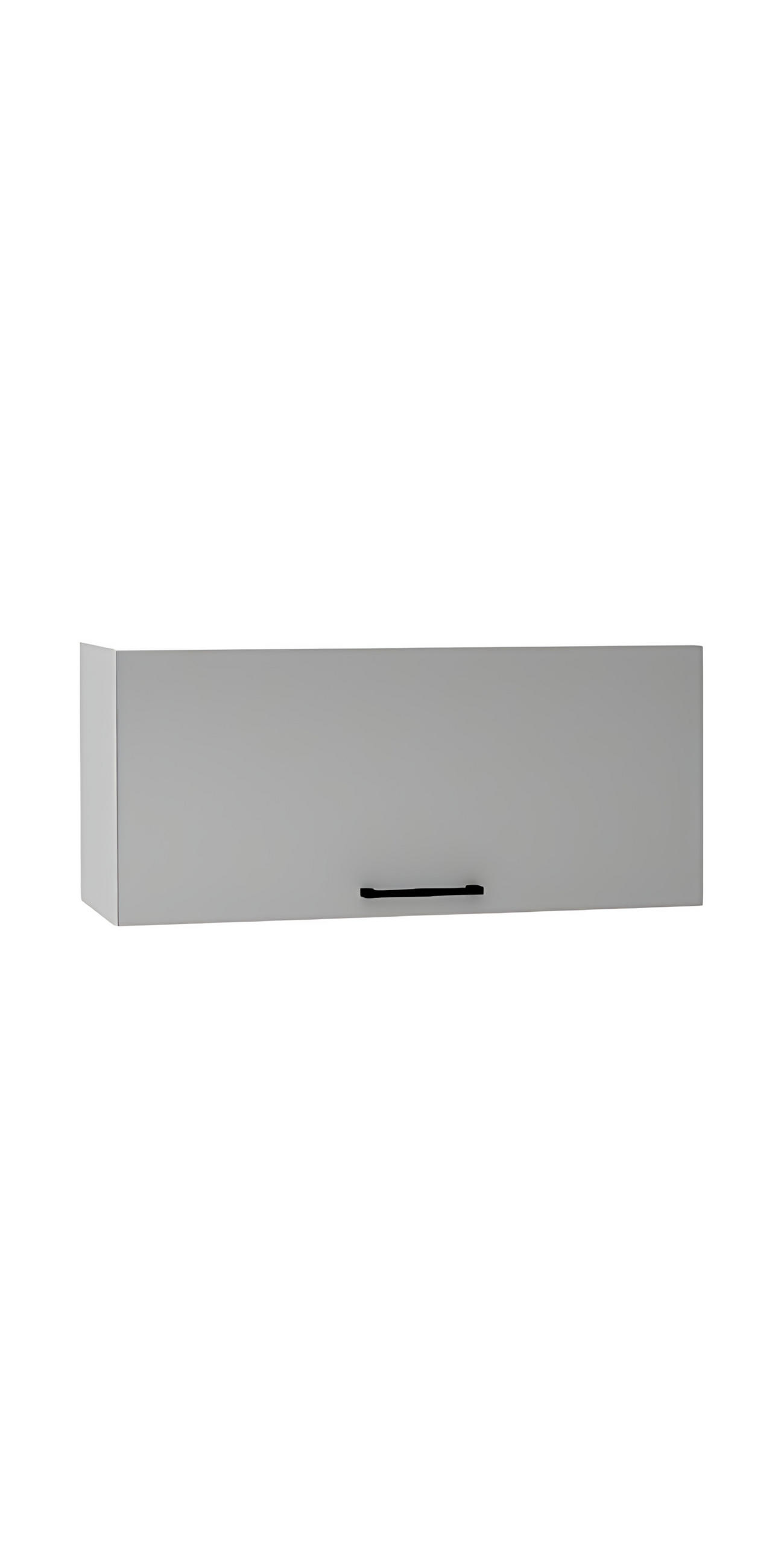 HÄNGESCHRANK W80OKGR - Morvex - Praktische Aufbewahrungsidee - Grau, Holz/Metall (80/36/30cm) - ROYAL24_MARKT