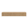 WANDKONSOLE Nolie Eichenholzoptik 110 cm - Eichefarben, Holzwerkstoff (110/17/40cm) - Selsey