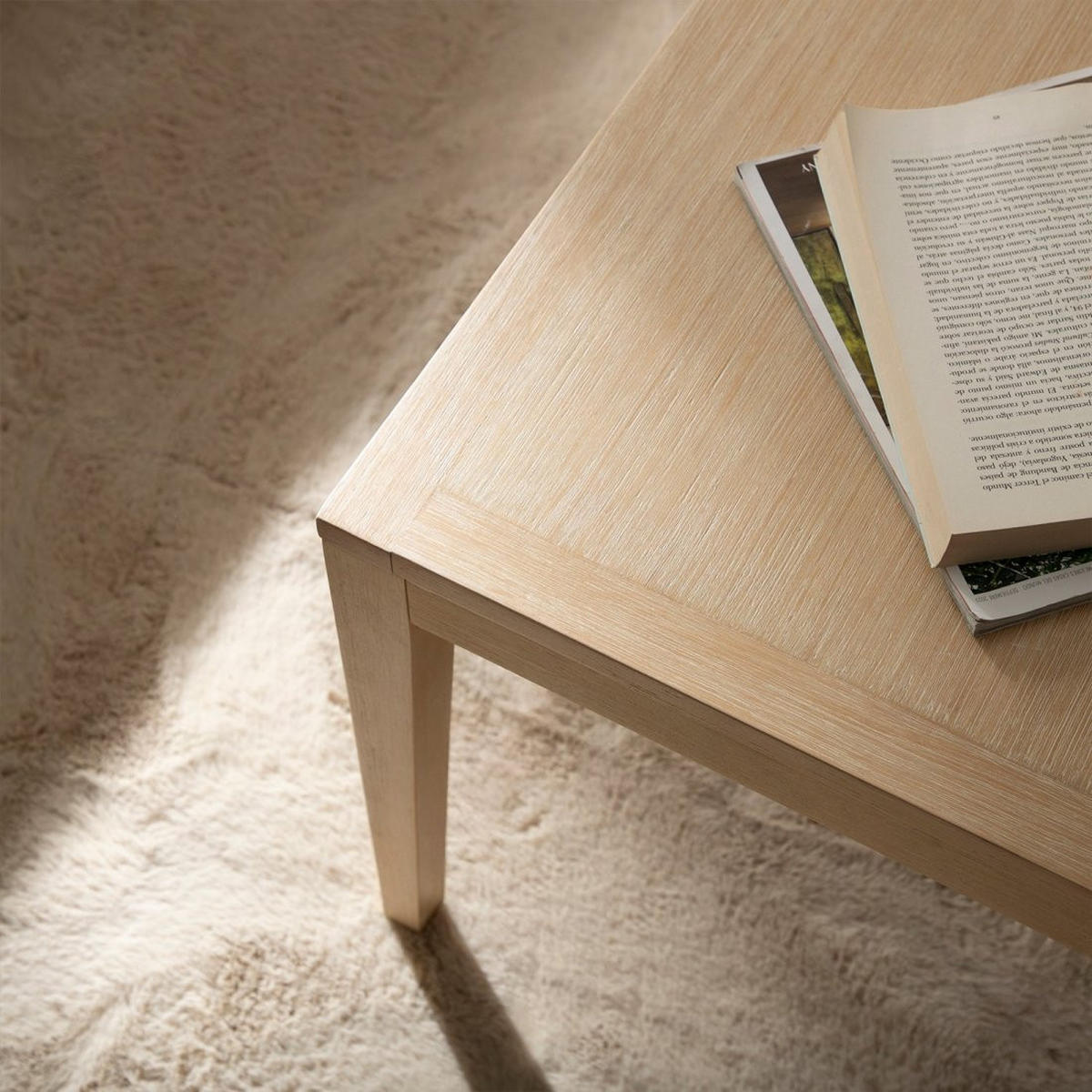 COUCHTISCH FESTER Mara Natürlich 100 cm x 45 cm - Naturfarben, Holzwerkstoff (50/100/45cm) - Klast Home