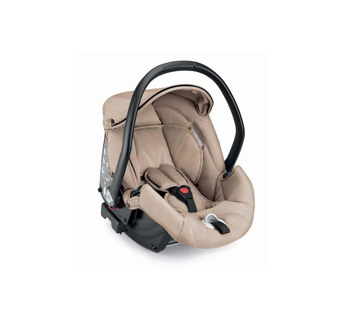 SPORT-KINDERWAGEN Taski inkl. Auto-Babyschale - Beige/Schwarz, Kunststoff (1090/530/675cm) - Cam il Mondo del Bambino S.p.A.