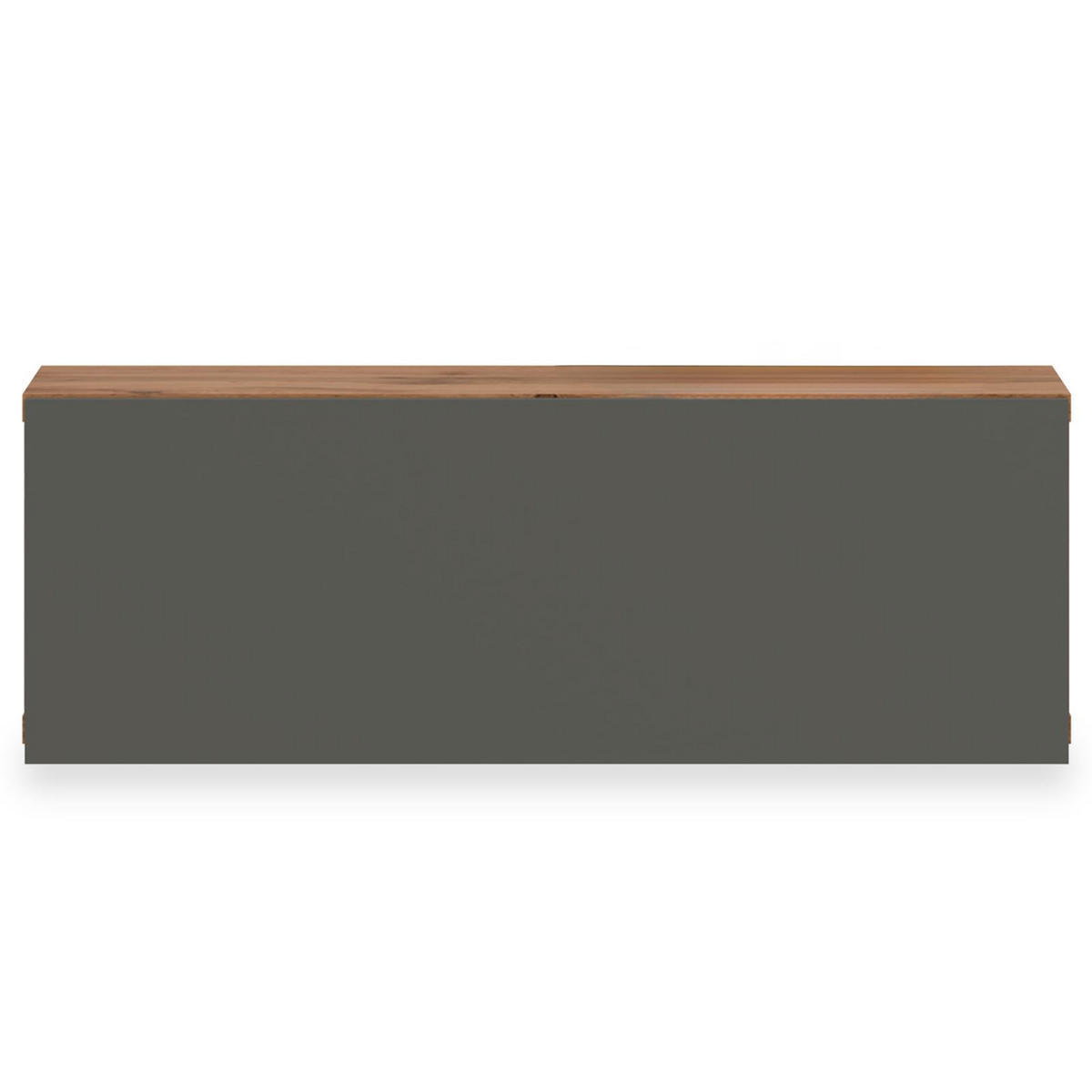 HÄNGENDER NACHTTISCH NANI - Eiche Wotan/Grau, Holzwerkstoff (60/21/27cm) - IDIMEX