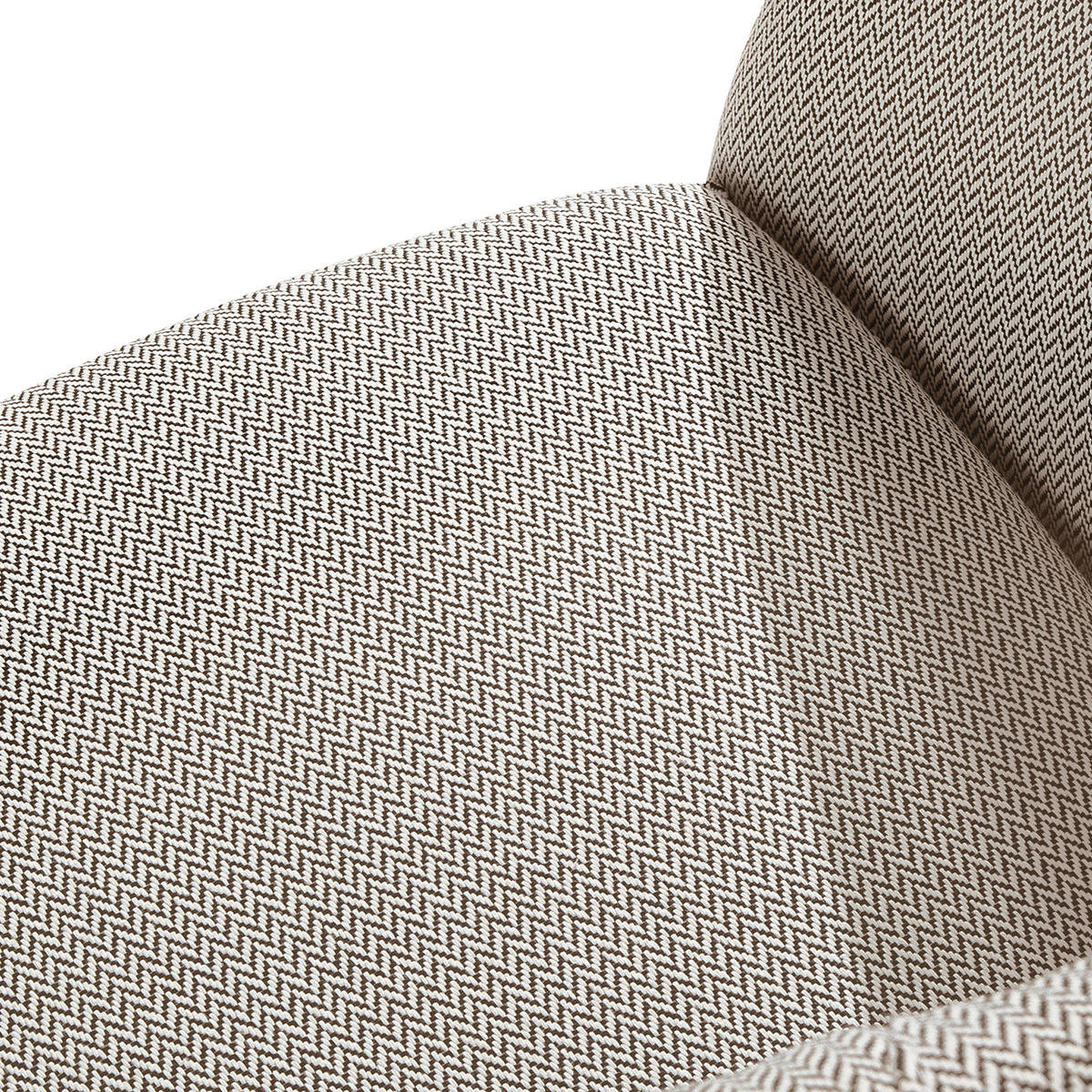 GARTENMÖBELSET SOLIS Gartenlounge-Set, braun/weiß/beige - Braun, Textil/Metall - KONSIMO®