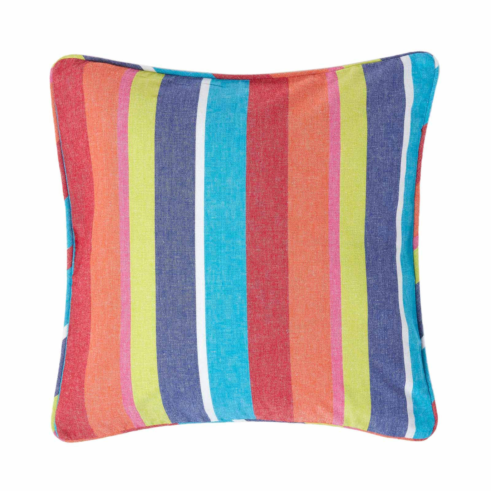 KISSENHÜLLE bunt gestreift 45/45 cm - Multicolor, Textil (45/45cm) - Homescapes